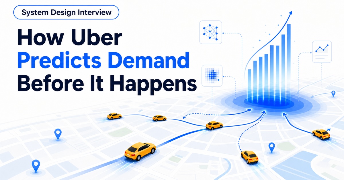 Design Uber’s AI Demand Prediction and Driver Repositioning System