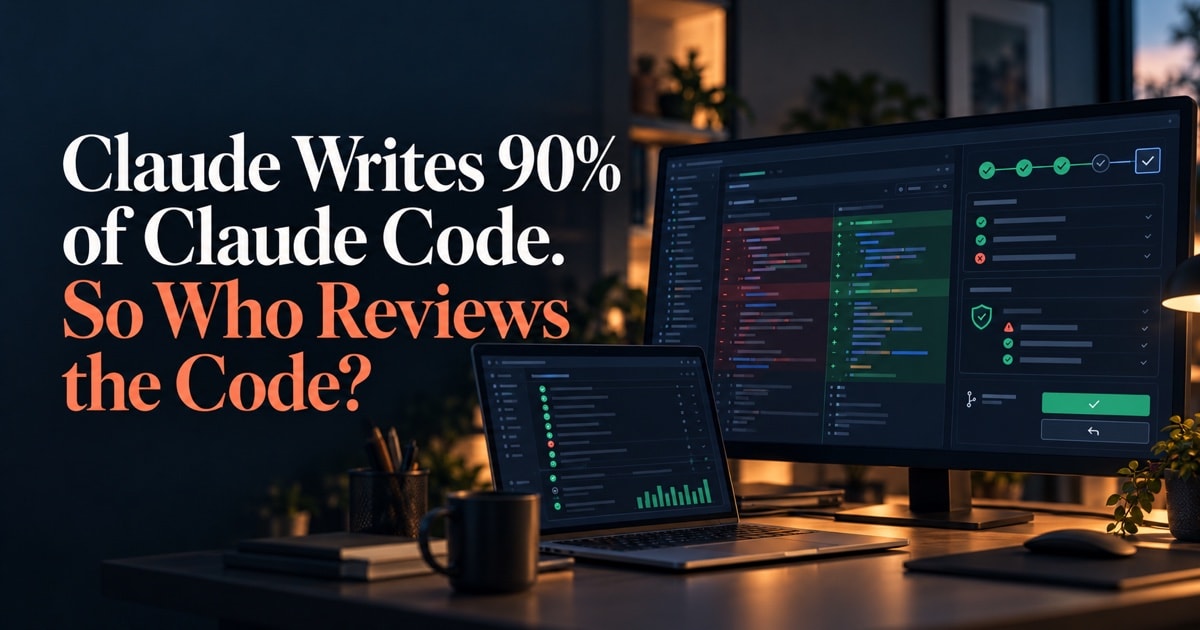 Claude Writes 90% of Claude Code. So Who Reviews the Code?